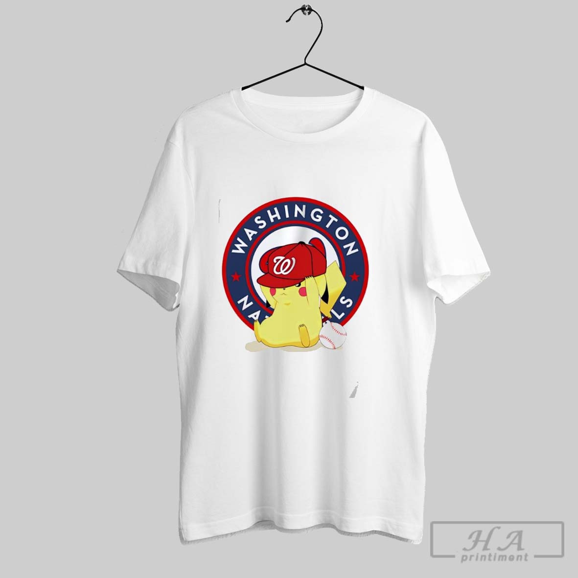 Washington Nationals Pikachu Pokemon Shirt