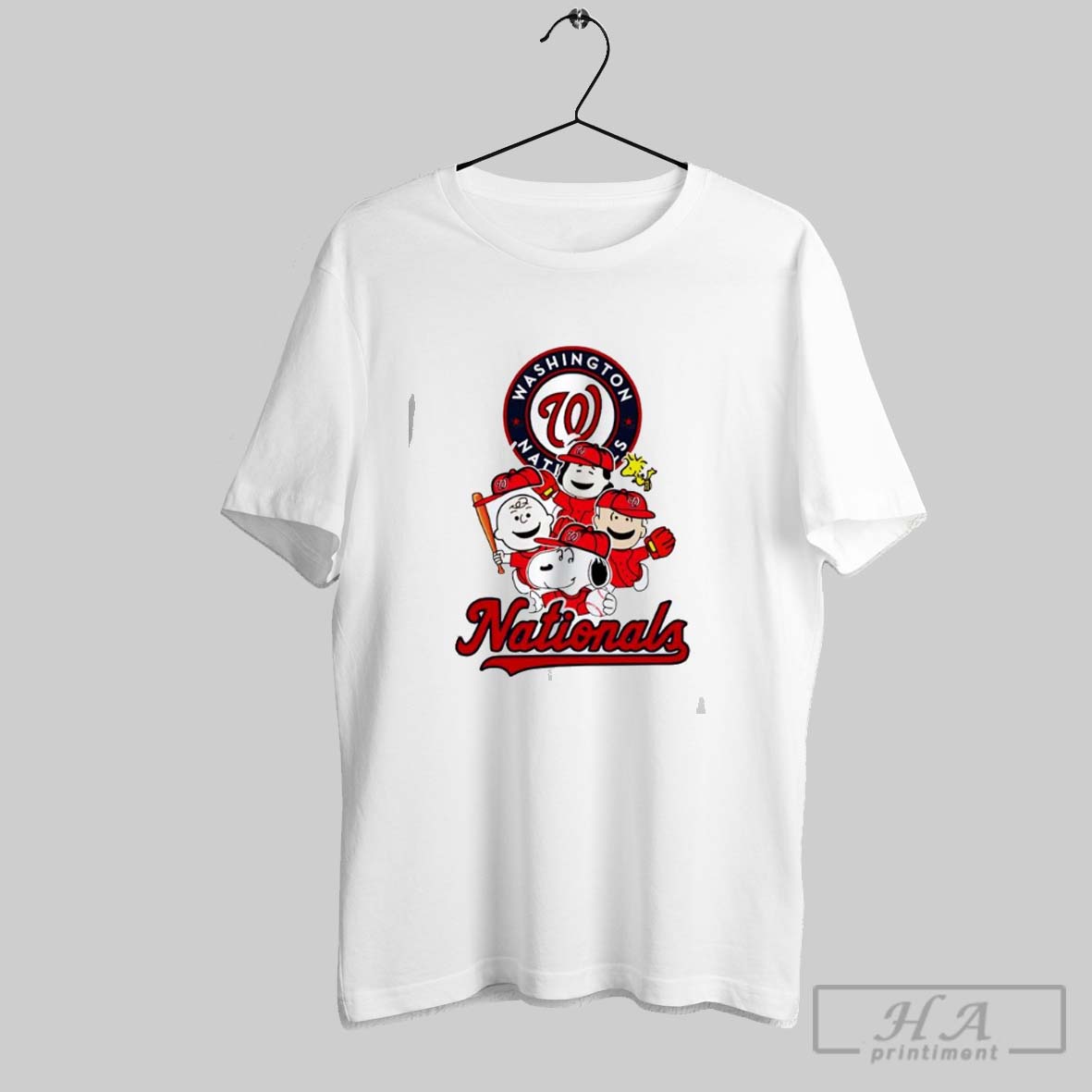Washington Nationals The Peanuts Characters Shirt