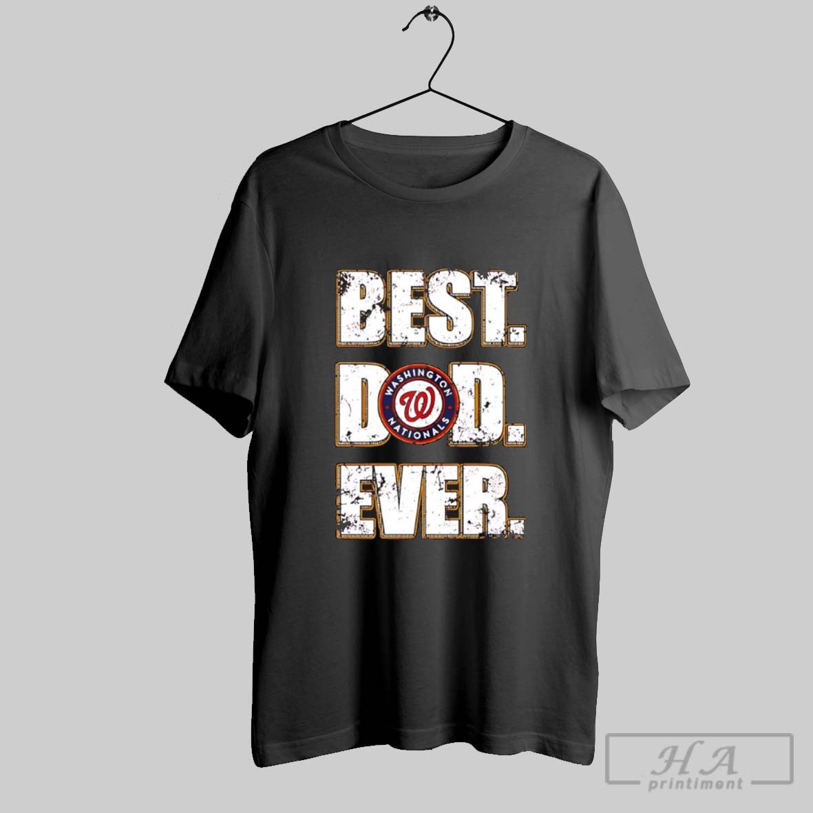 Washington Nationals Best Dad Ever Shirt