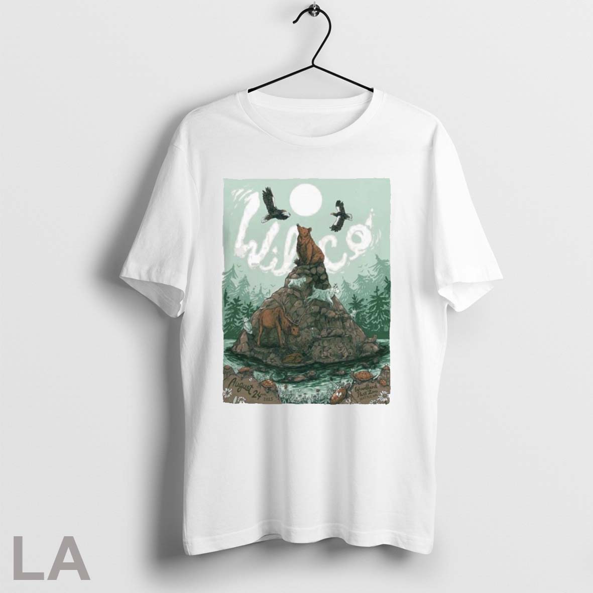 Wilco At Woodland Park Zoo In Seattle Wa On August 24 2025 T Shirts