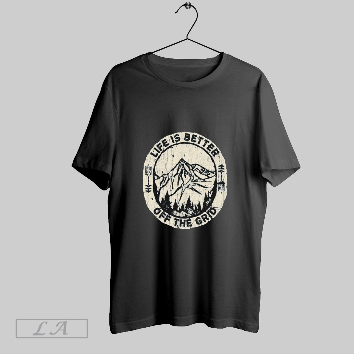 Wild Wonderful Off Grid Life Is Better Off The Grid Shirt
