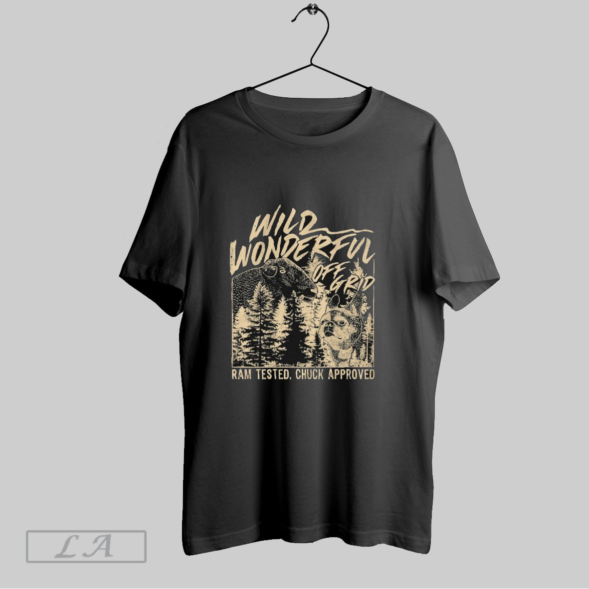 Wild Wonderful Off Grid Ram Tested Chuck Approved Shirt