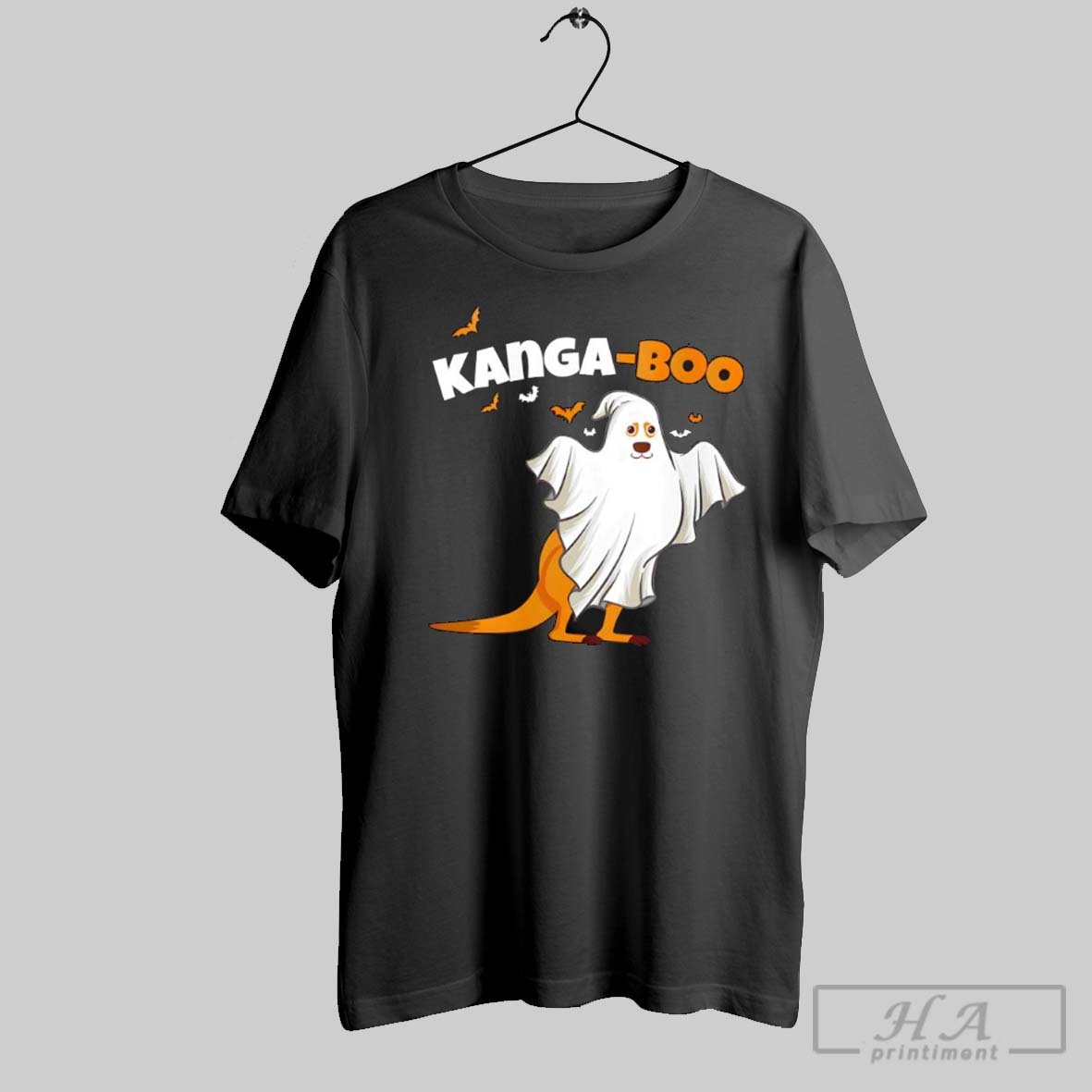 Womens Kangaroo Lover Kanga Boo Animal Halloween Shirt
