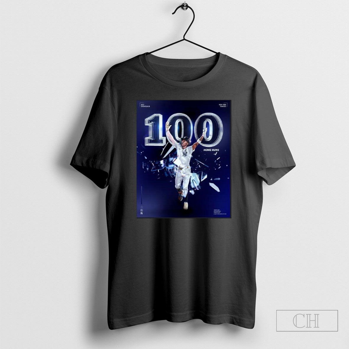 Yankees Jazz Chisholm Jr 100 Hr Shirt