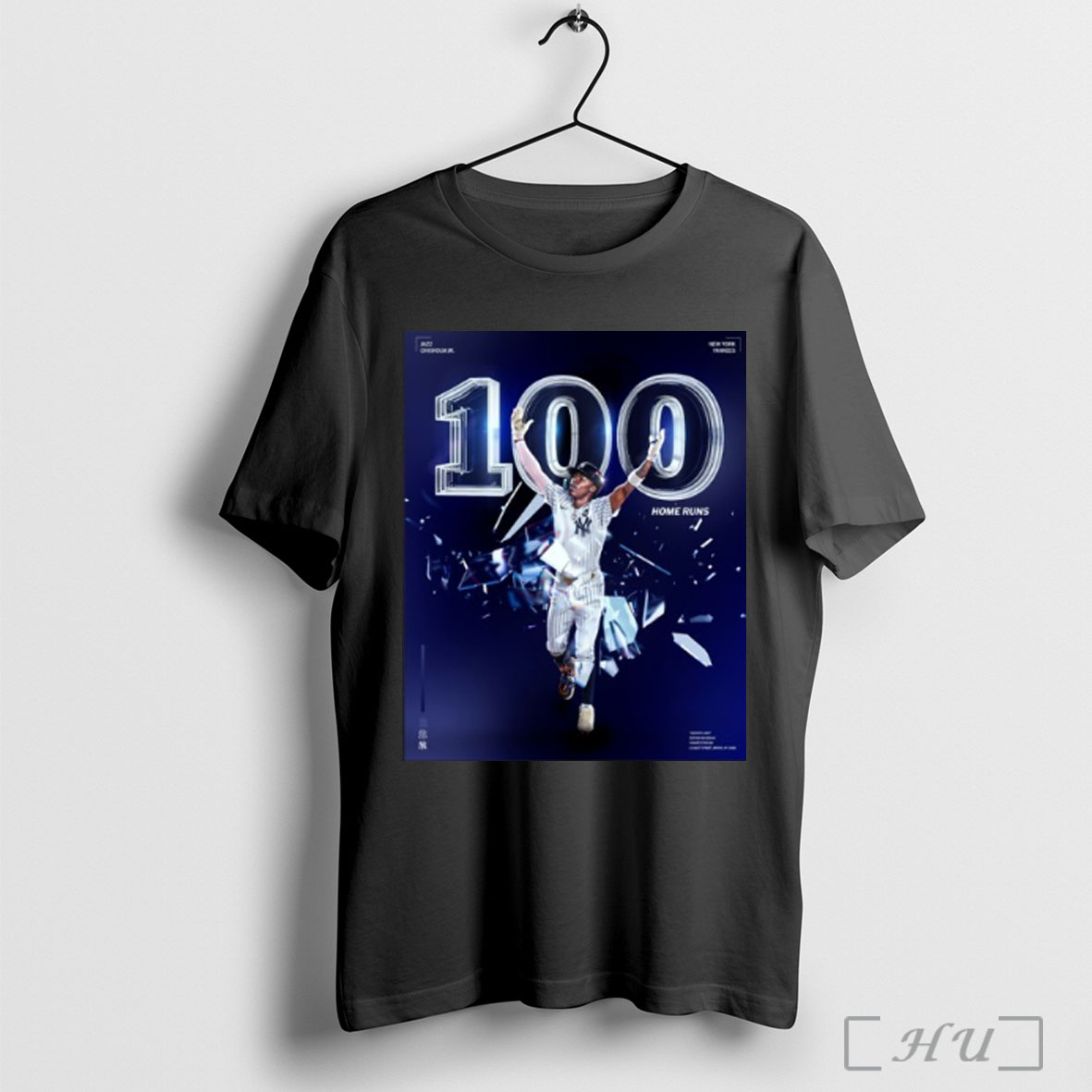 Yankees Jazz Chisholm Jr 100 Hr T Shirt Sweatshirt