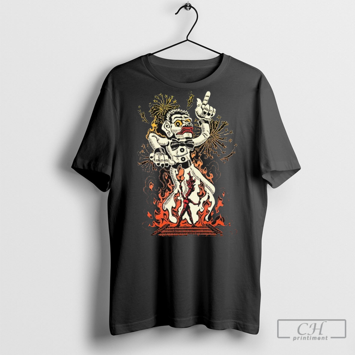 Zozobra Burn Hombre Burn T Shirt