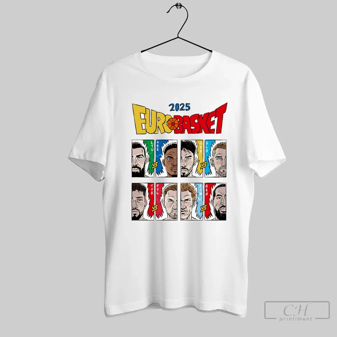 2025 Eurobasket Dragon Ball T Shirt Shirt
