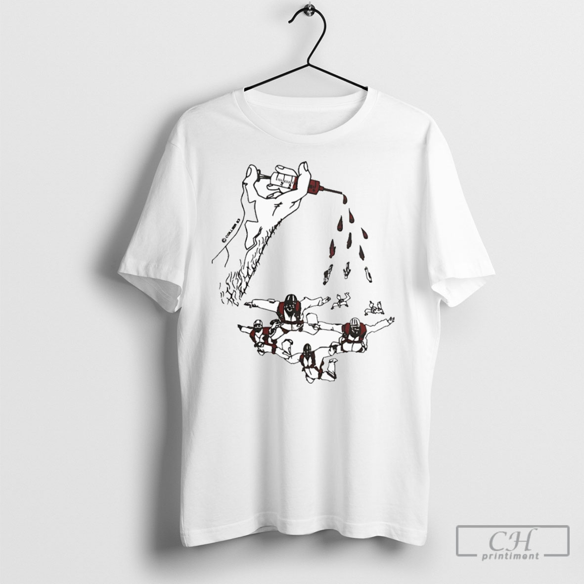 84 Adrenaline Junkie Skydiving Shirt Tee Hoodie