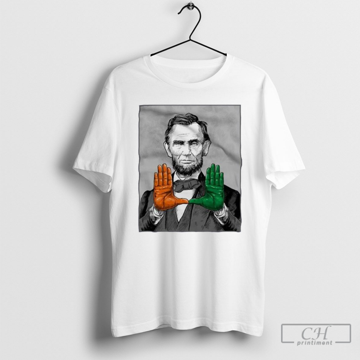 Abraham Lincoln Miami Hurricanes Abe U Shirt Sweater