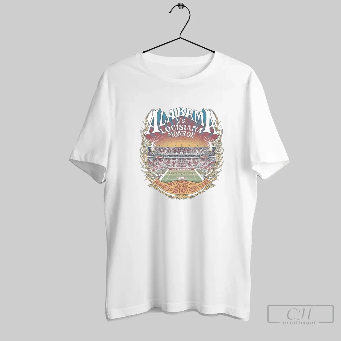 Alabama Crimson Tide Vs Louisiana Monroe 2025 Gameday Sept 6 T Shirt Shirt