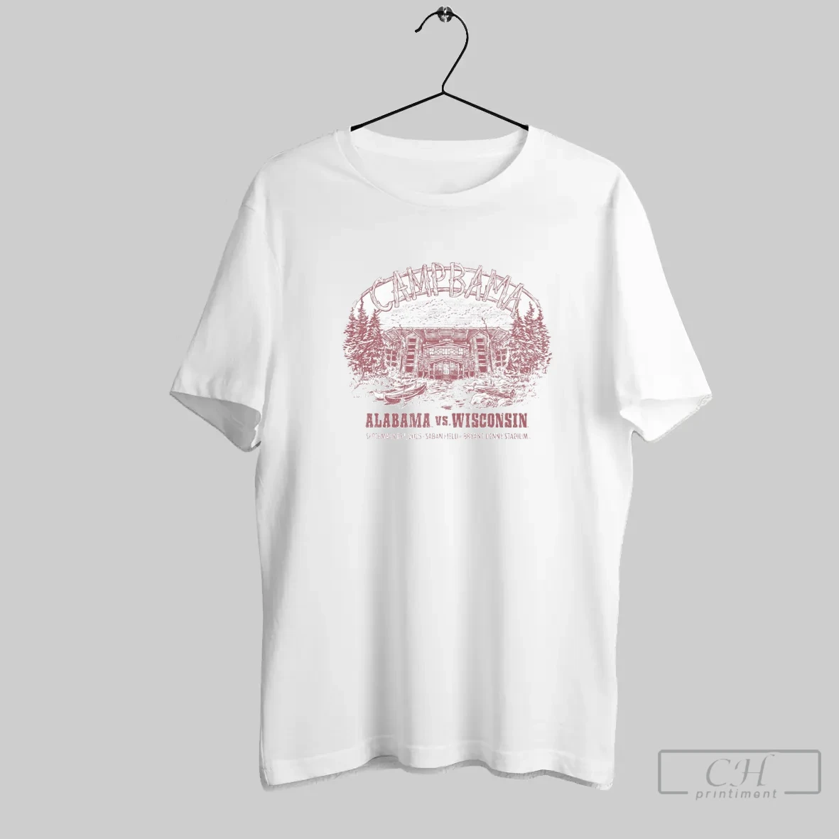 Alabama Crimson Tide Vs Wisconsin Badgers 2025 Gameday September 13th T Shirt Shirt