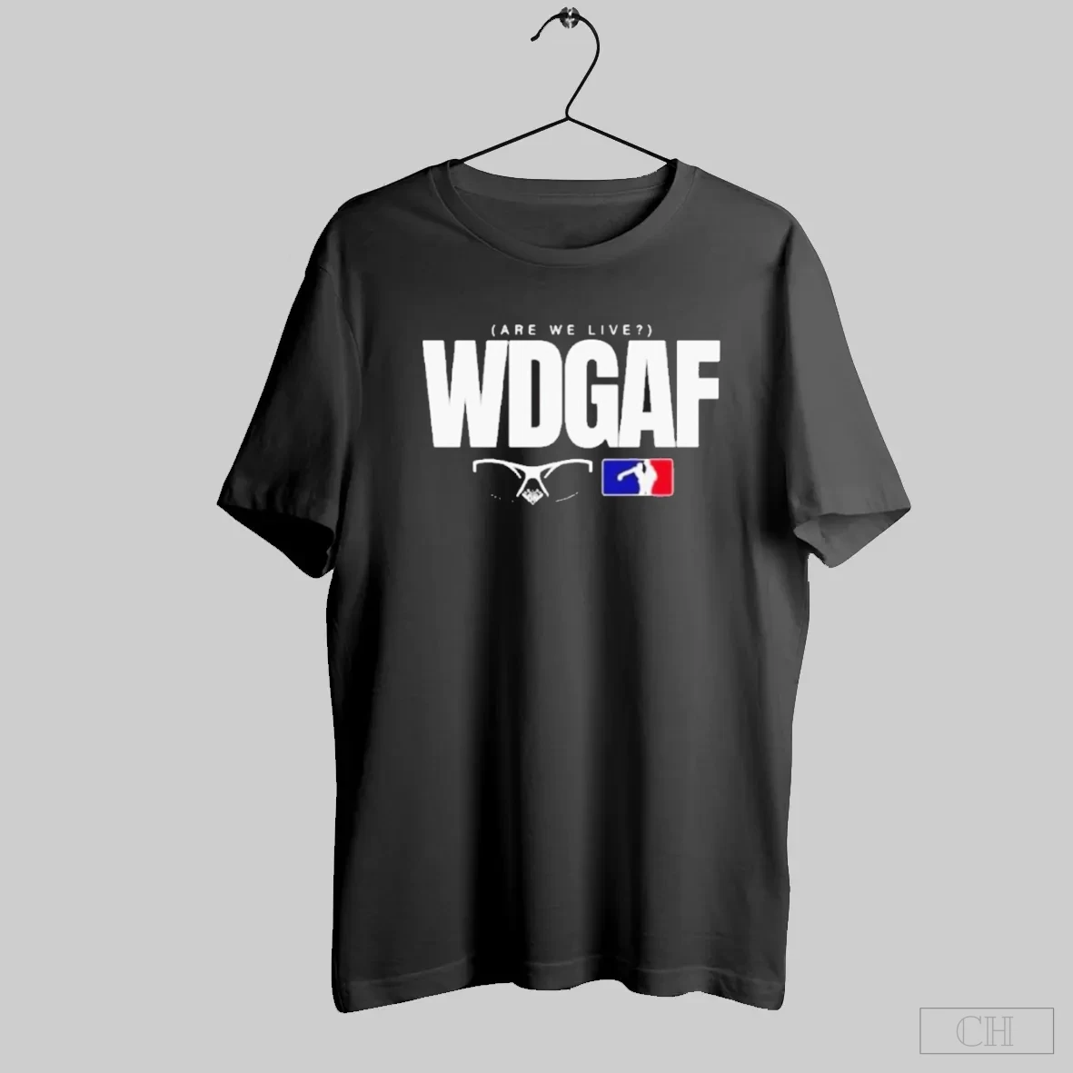 Are We Live Wdgaf Sunglasses Golf Logo Parody Shirt Tee Hoodie