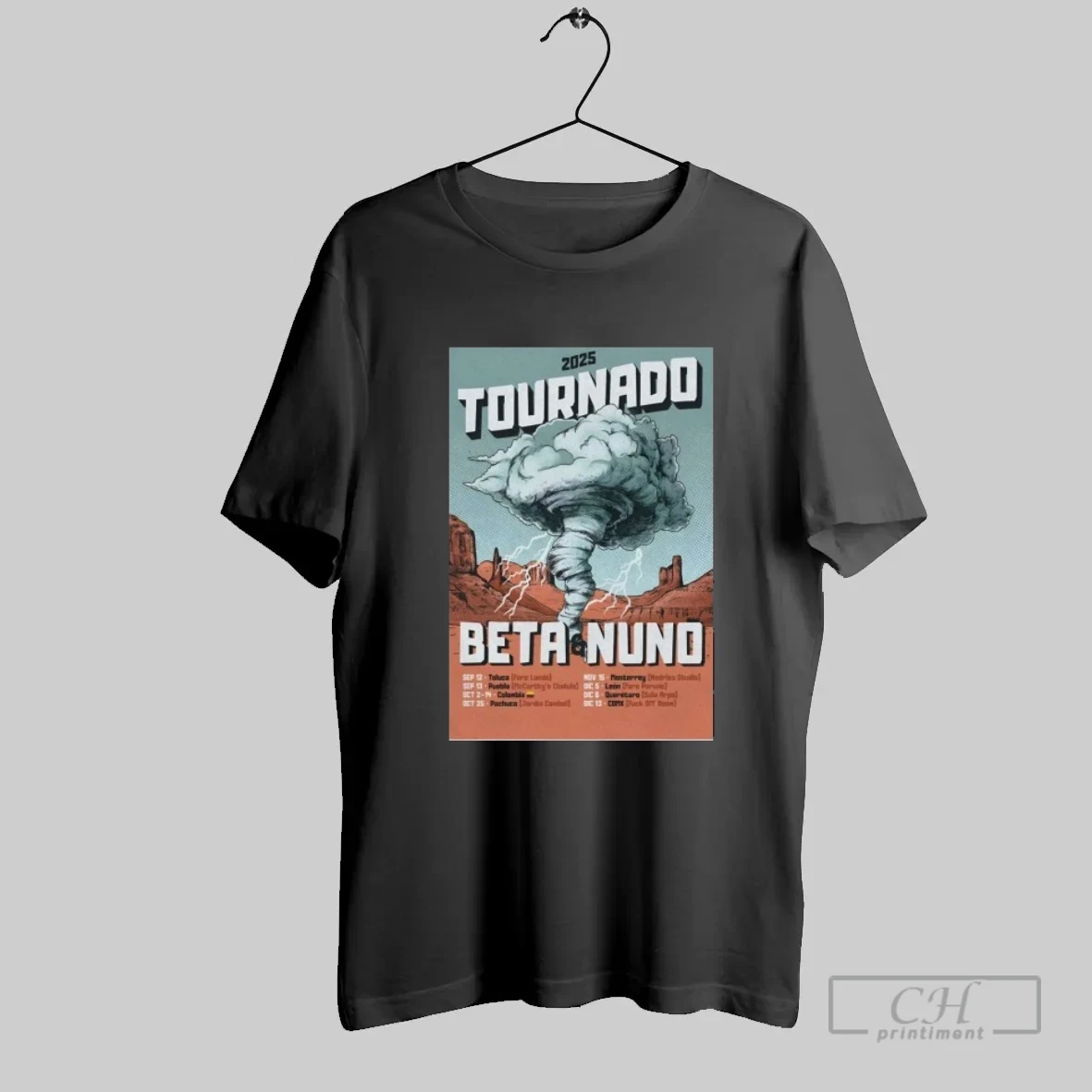 Beta And Nuno 2025 Tournado T Shirt
