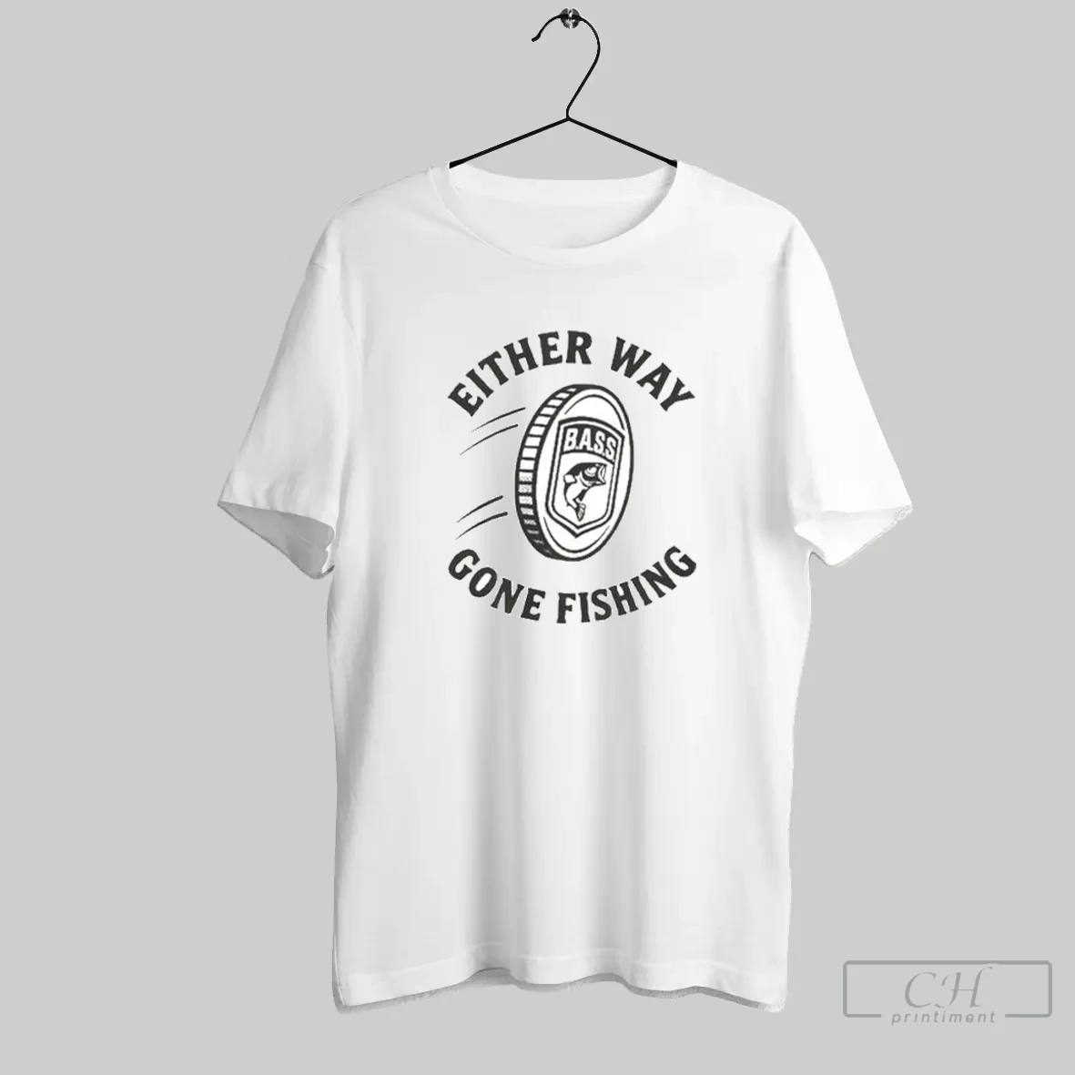 Bass Master Flip Fish T Shirt Shirt