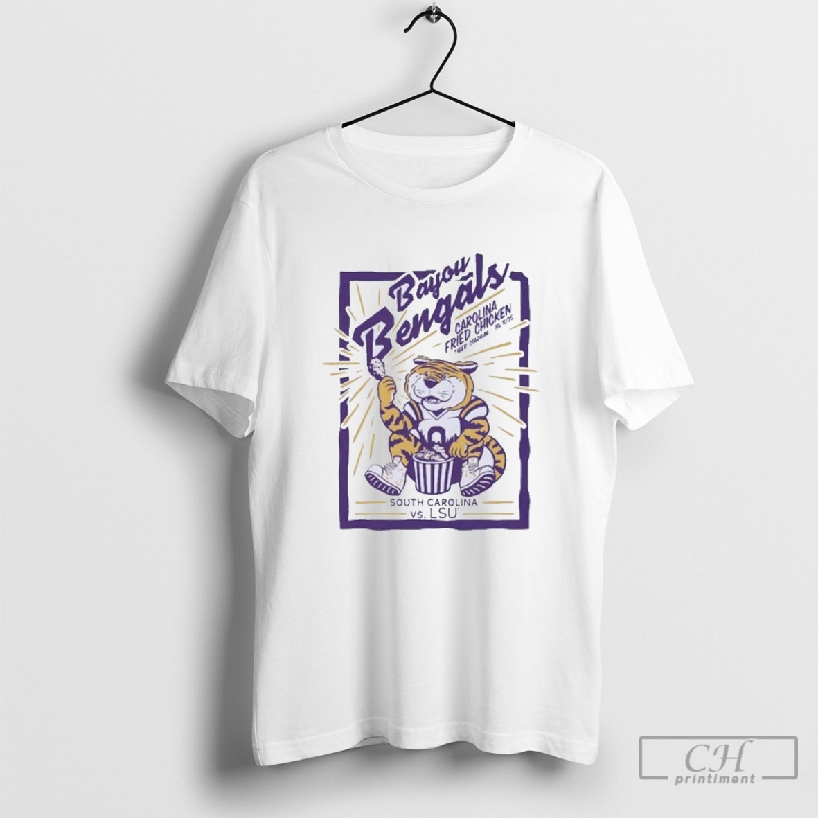 Bayou Bengals Lsu Vs South Carolina Game Day 2025 T Shirt Sweater