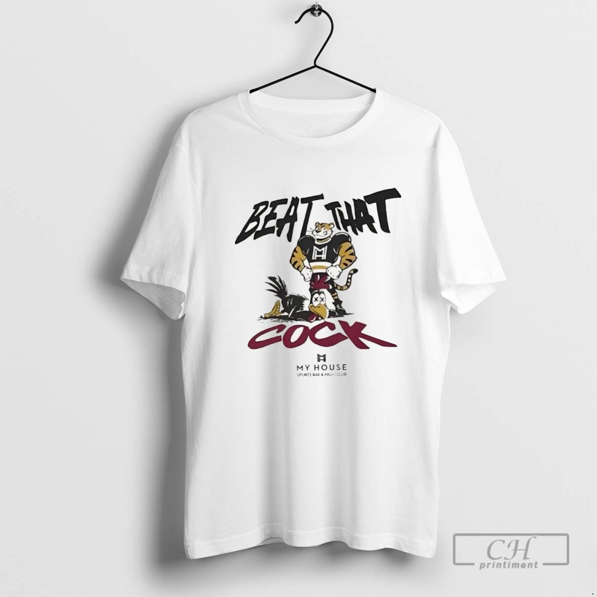 Beat That Cock Missouri Tigers Scores Mascot With Raven T Shirt