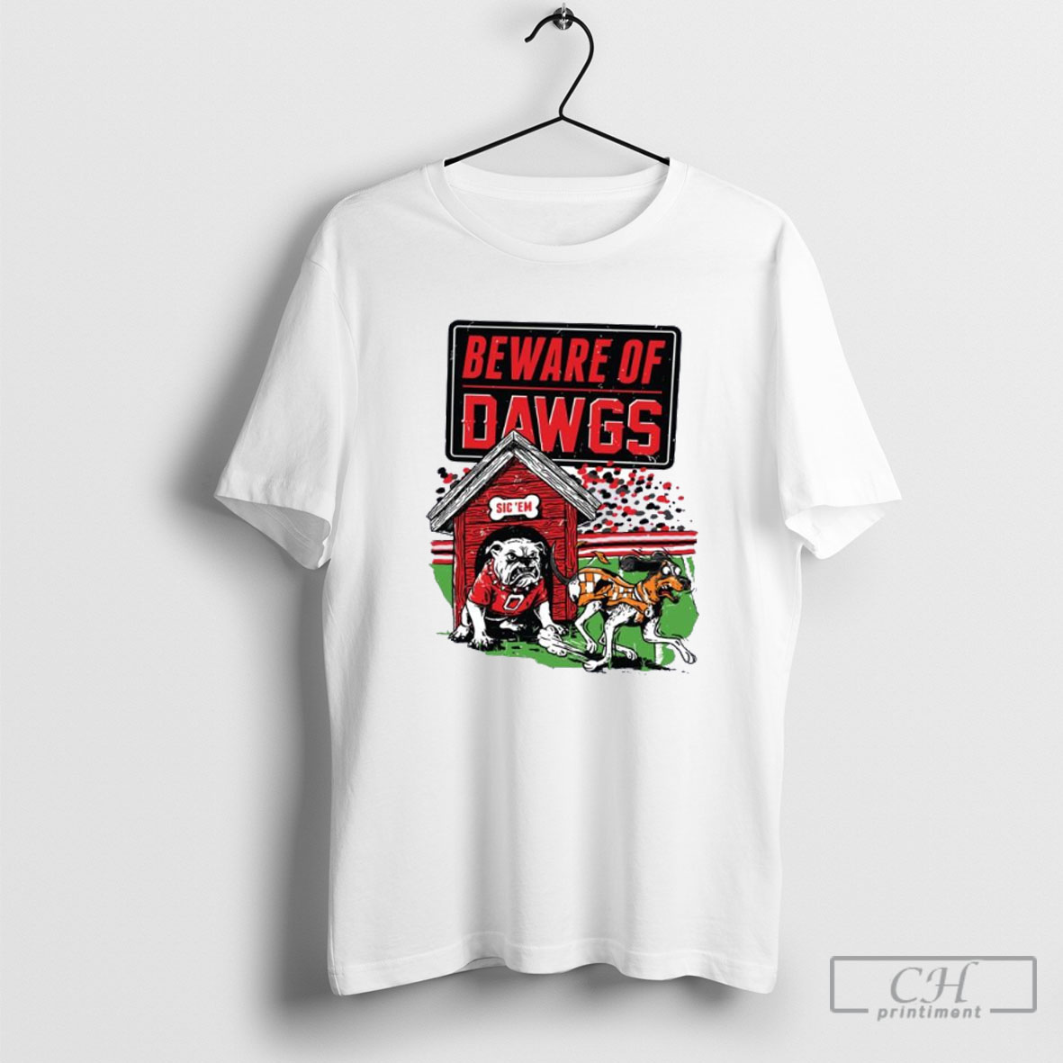Beware Of Dawgs Georgia Beat Tennessee 2025 Shirt Sweater
