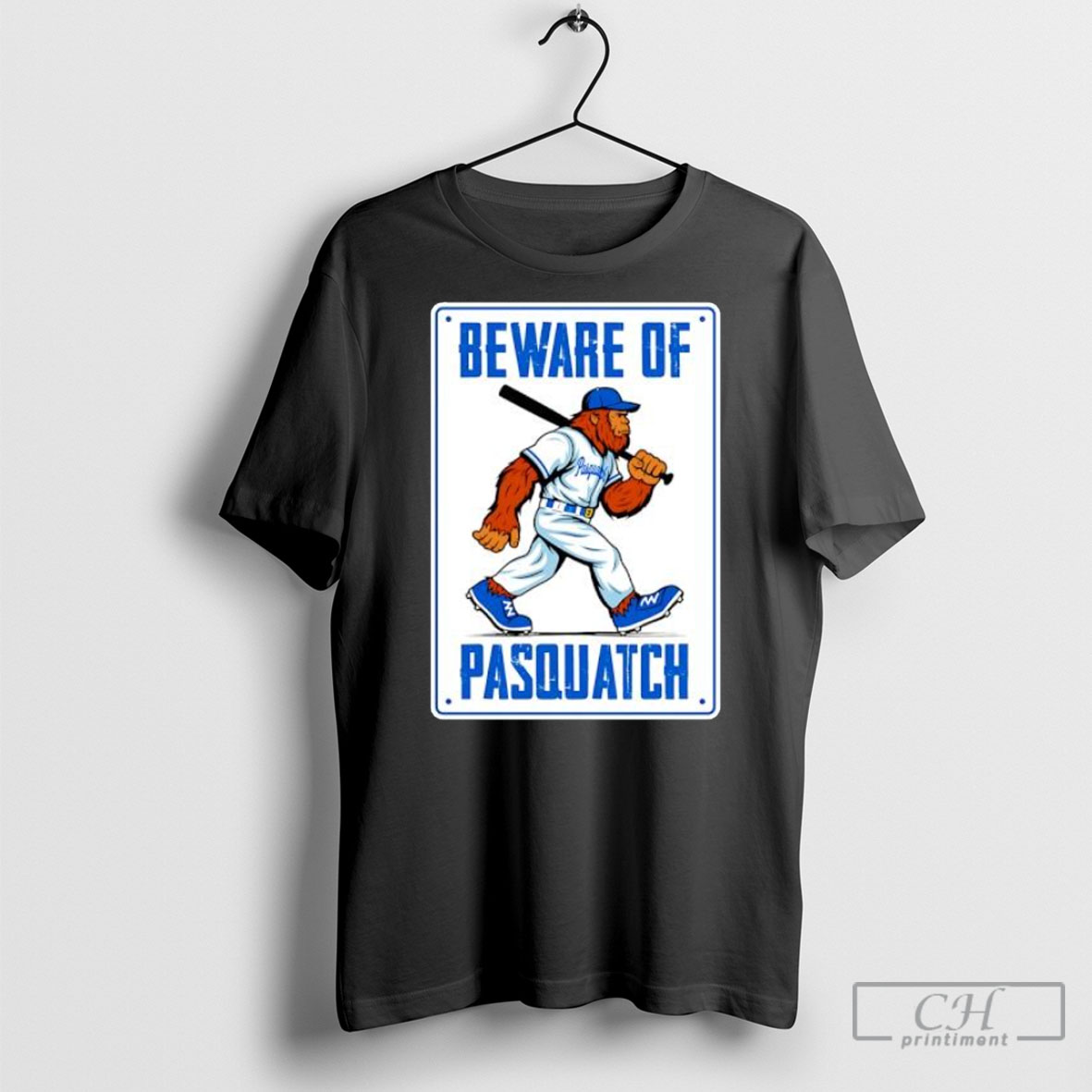 Beware Of Pasquatch Baseball Sasquatch Shirt Tee Hoodie