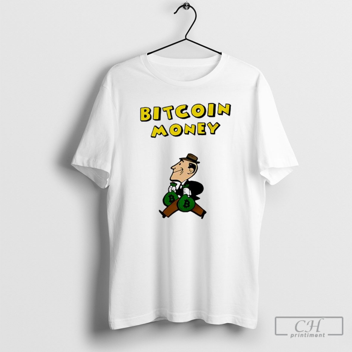 Bitcoin Money Office Vintage Funny Graphic Shirt Tee Hoodie