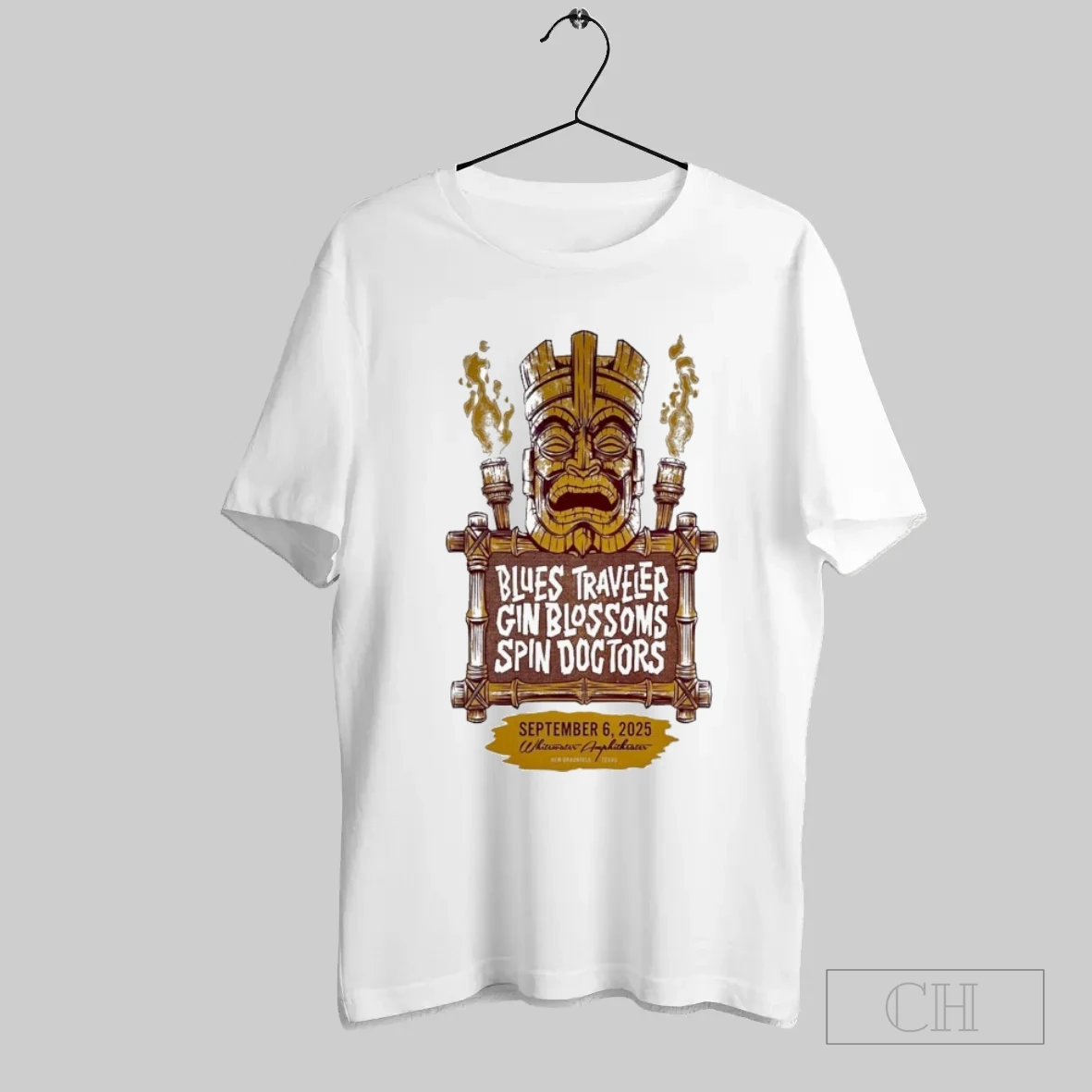 Blues Travelers Gin Blossoms Spin Doctors Braunfels September 6 Texas 2025 T Shirt