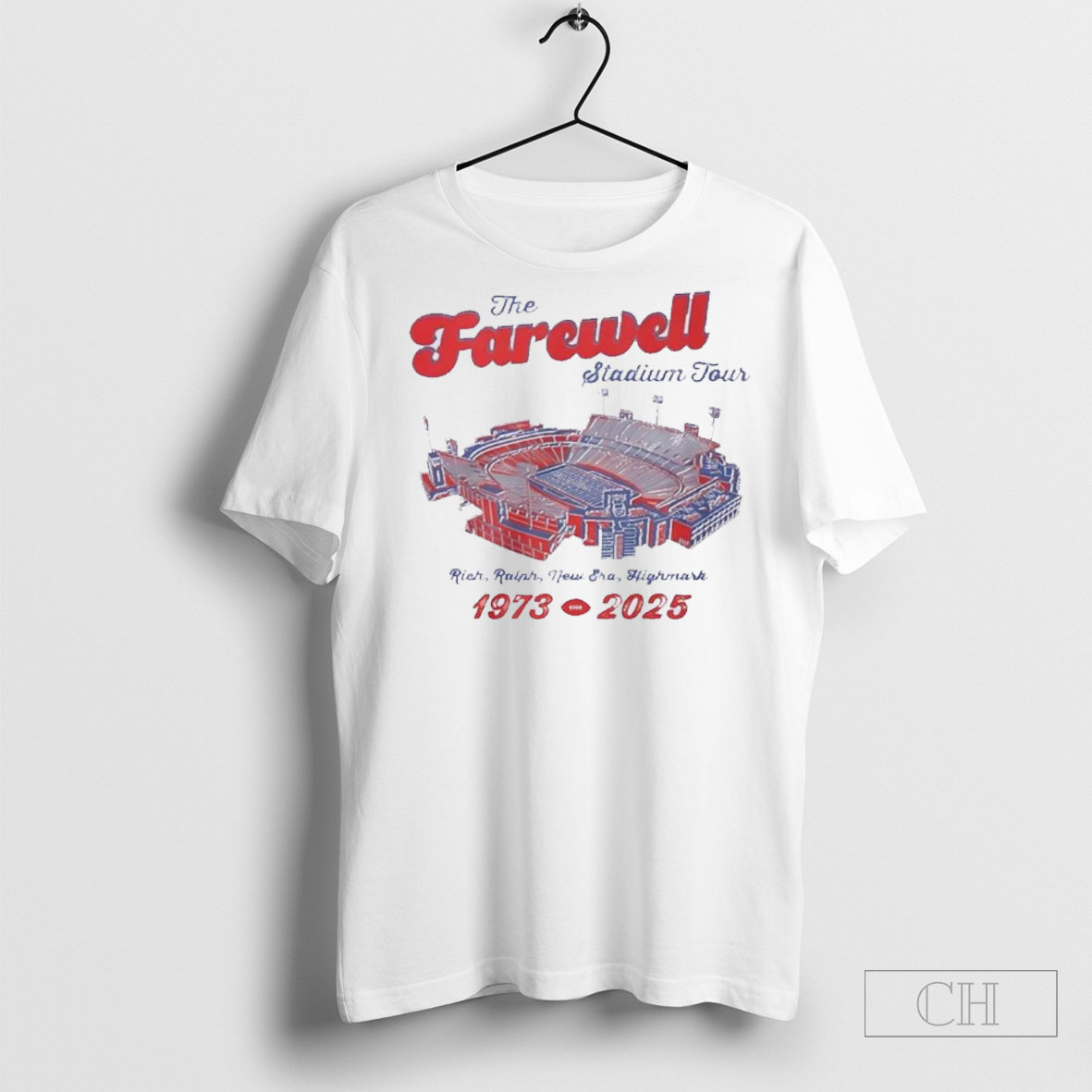 Buffalo Bills Farewell Tour Tribute 1973 2025 Shirt Tee Hoodie