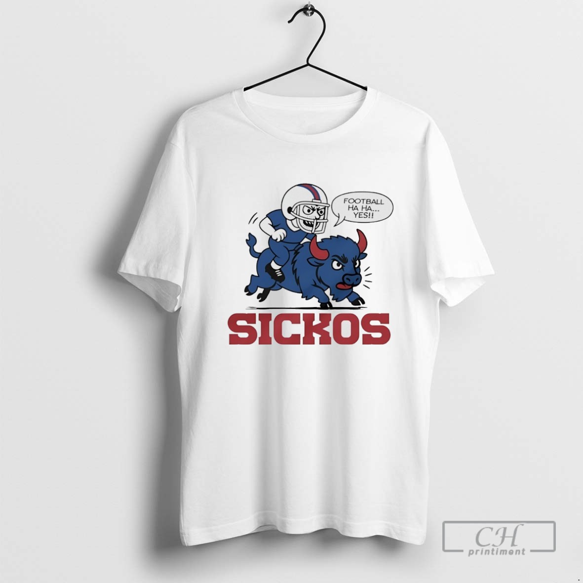 Buffalo Bills Football Sickos Mascot T Shirt