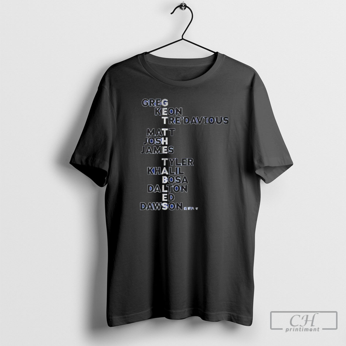 Buffalo Bills Get The Tables Names T Shirt