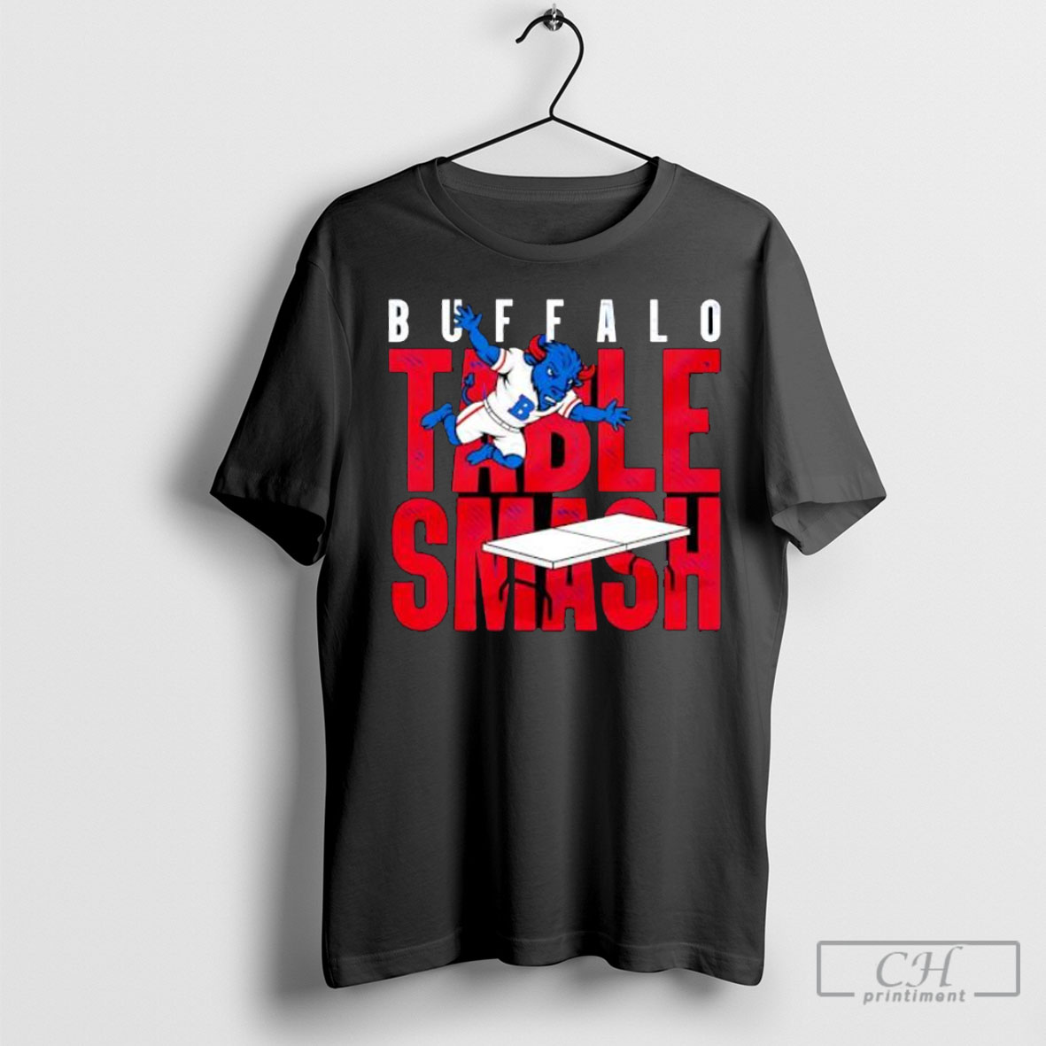Buffalo Table Smash Mascot Shirt Tee Hoodie