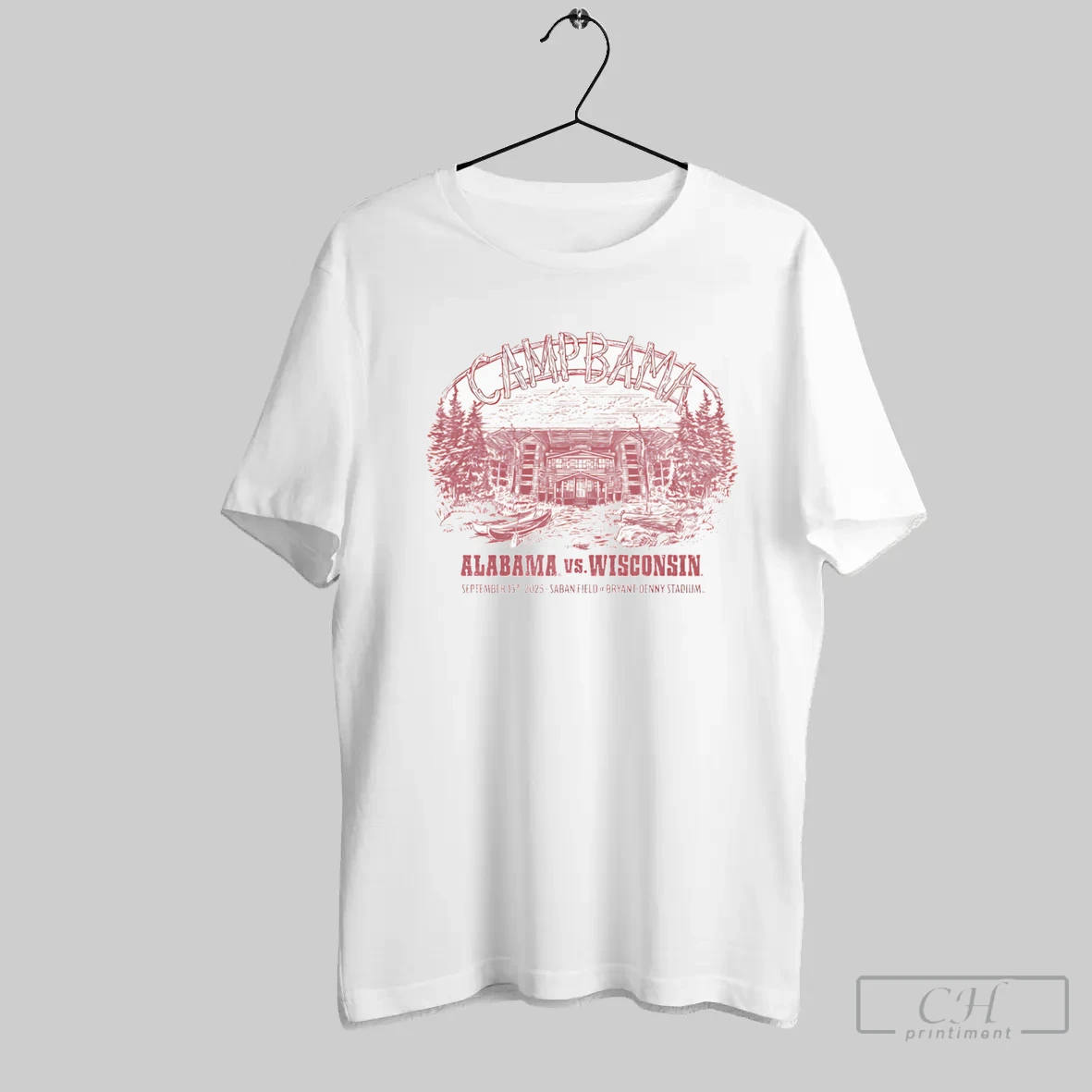 Campbama Alabama Vs Wisconsin 2025 T Shirt Shirt