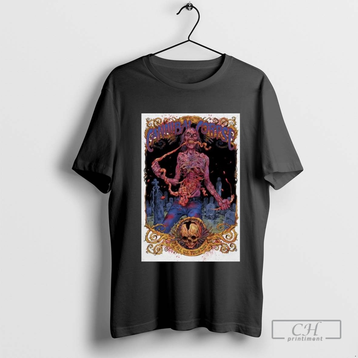 Cannibal Corpse Us Tour 2025 T Shirt Sweater