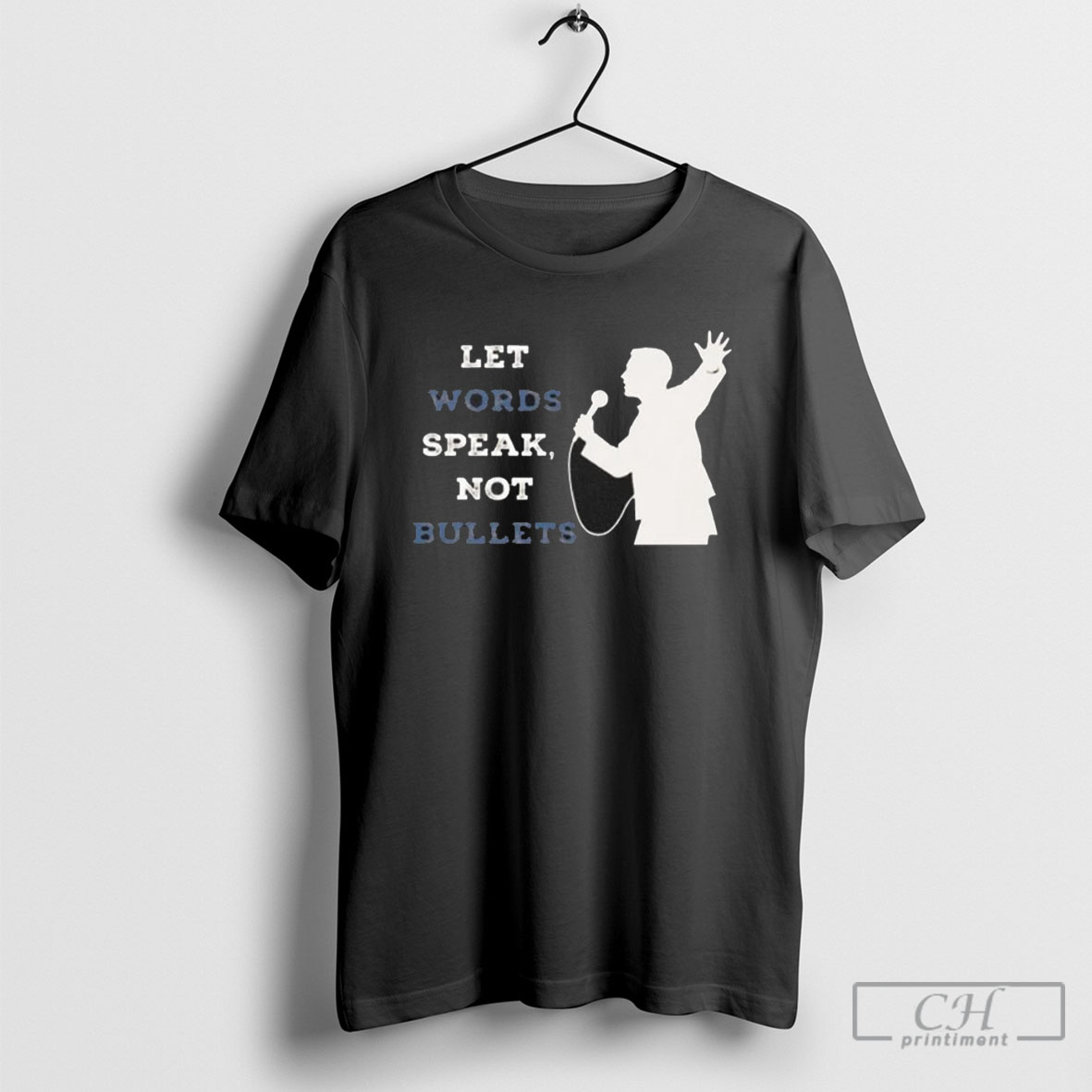 Charlie Kirk Let Words Speak Not Bullets Shirt Sweater