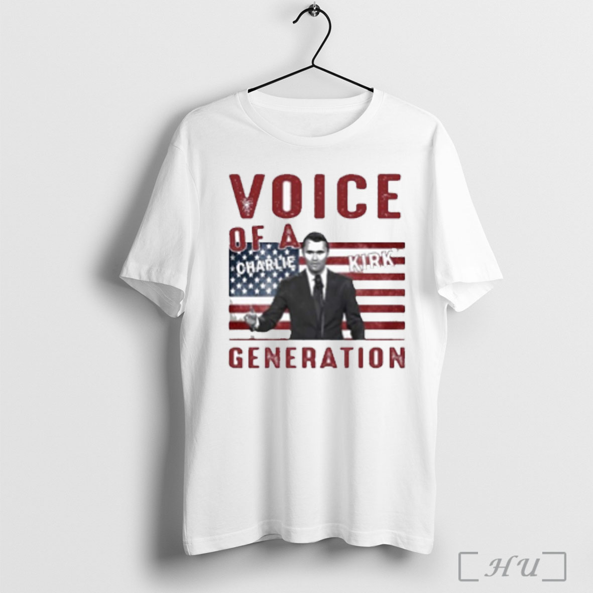Charlie Kirk Voice Of A Generation Patriotic T Shirt Sweatshirt