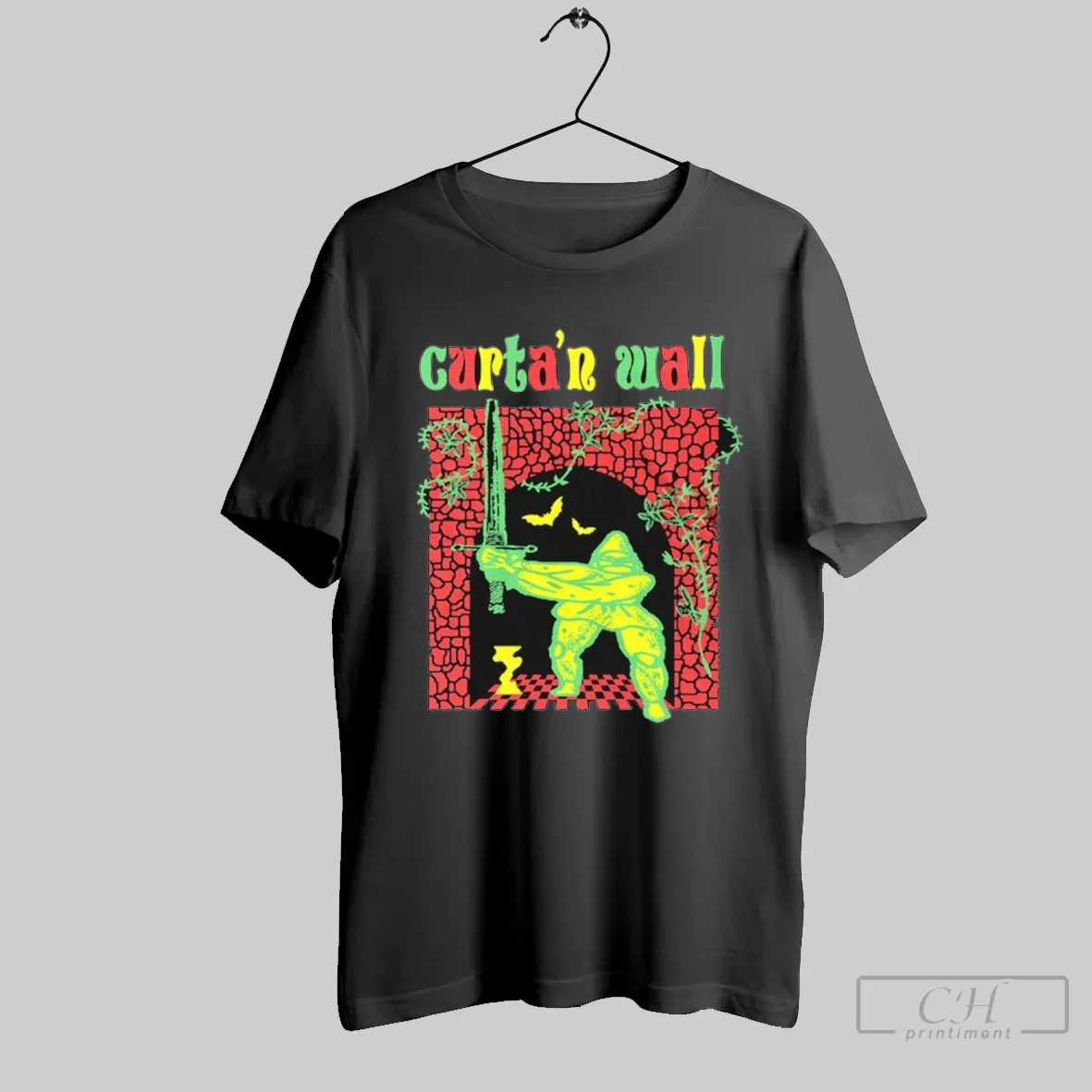 Crutan Wall X Patrick Kyle Sword T Shirt Shirt