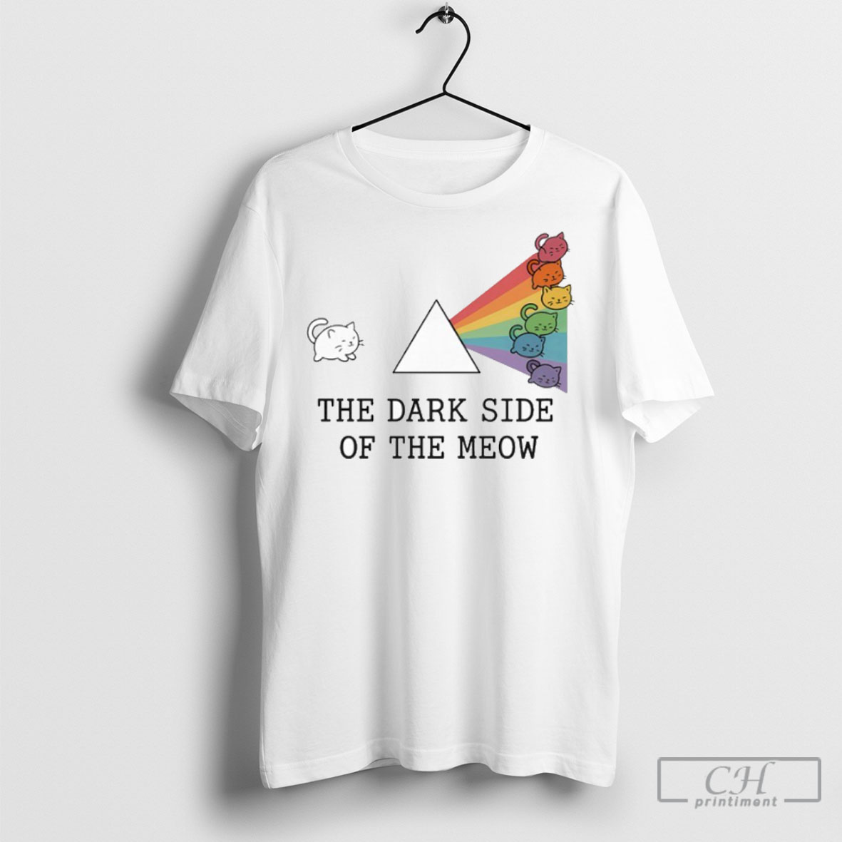 Cute Cat The Dark Side Of The New T Shirt