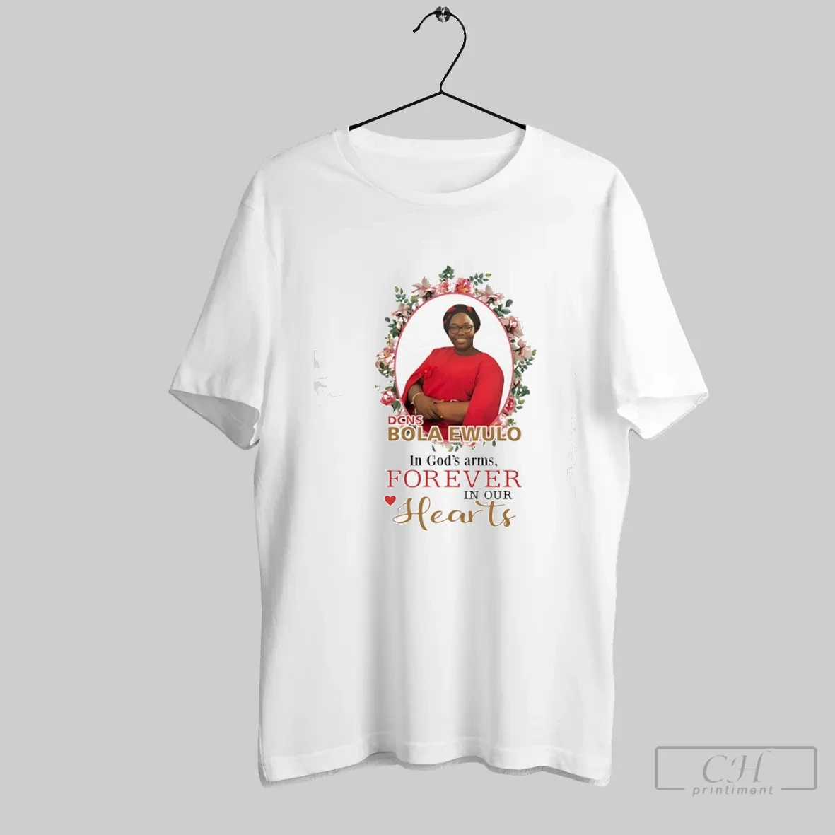Dcns Bola Ewulo In Gods Arms Forever In Our Hearts T Shirt Shirt