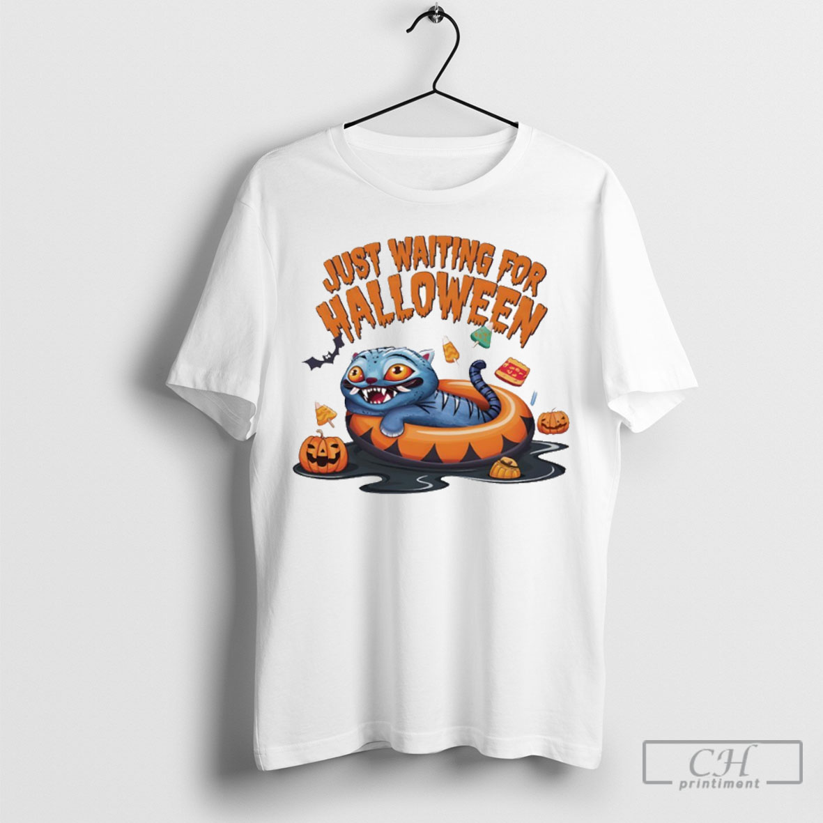 Derpy Just Waiting For Halloween Kpop Demon Hunters T Shirt
