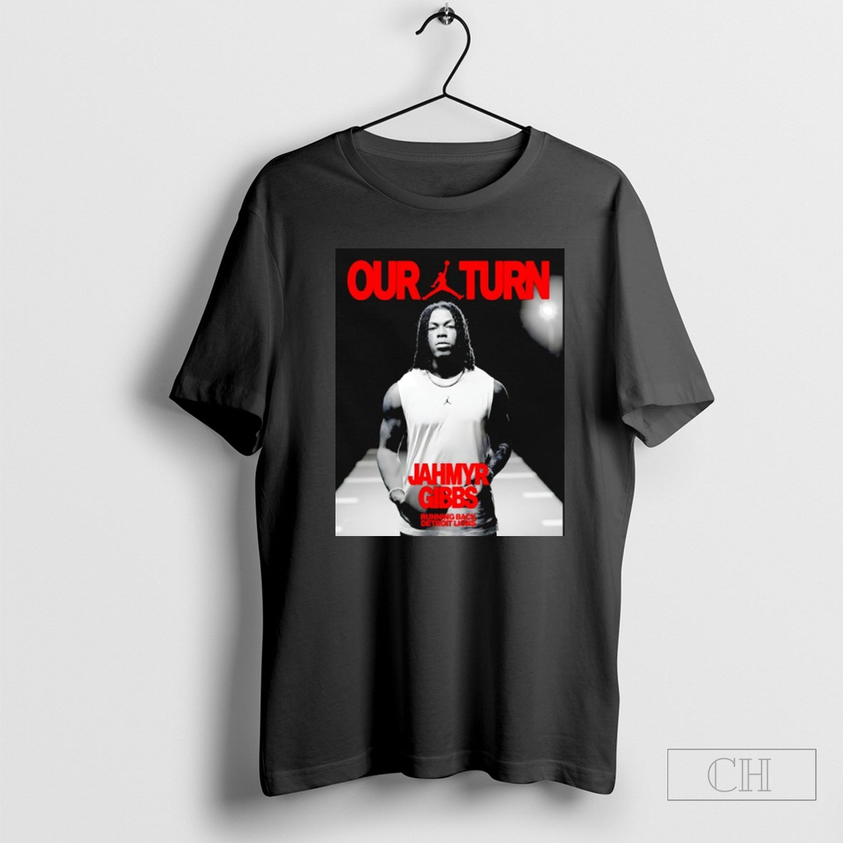 Detroit Lions Rb Jahmyr Gibbs Our Turn T Shirt