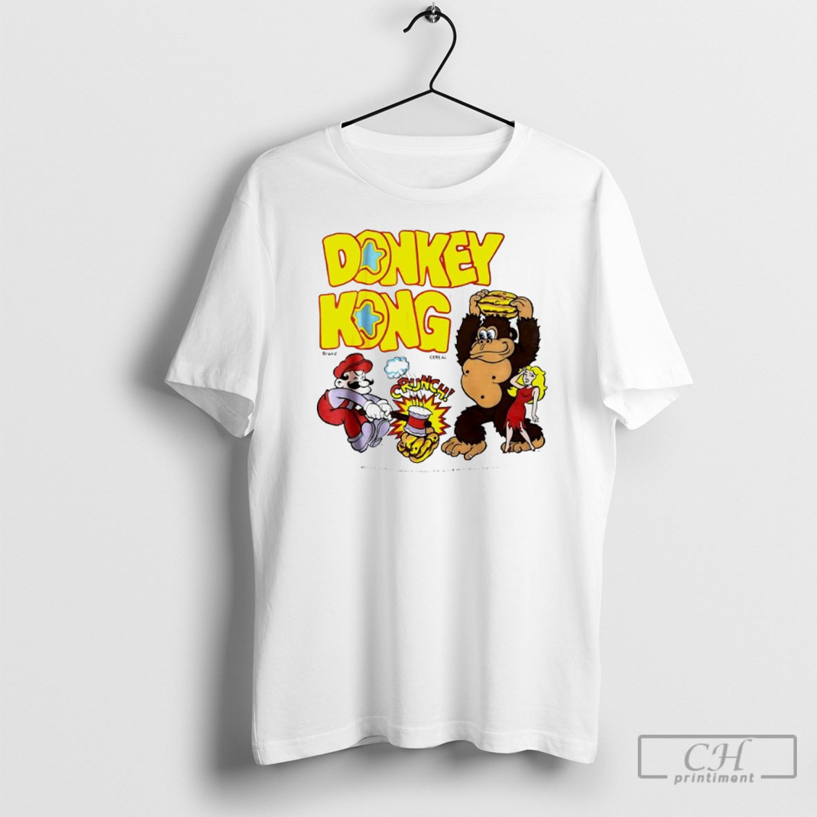 Donkey Kong Cereal Vintage Shirt Tee Hoodie