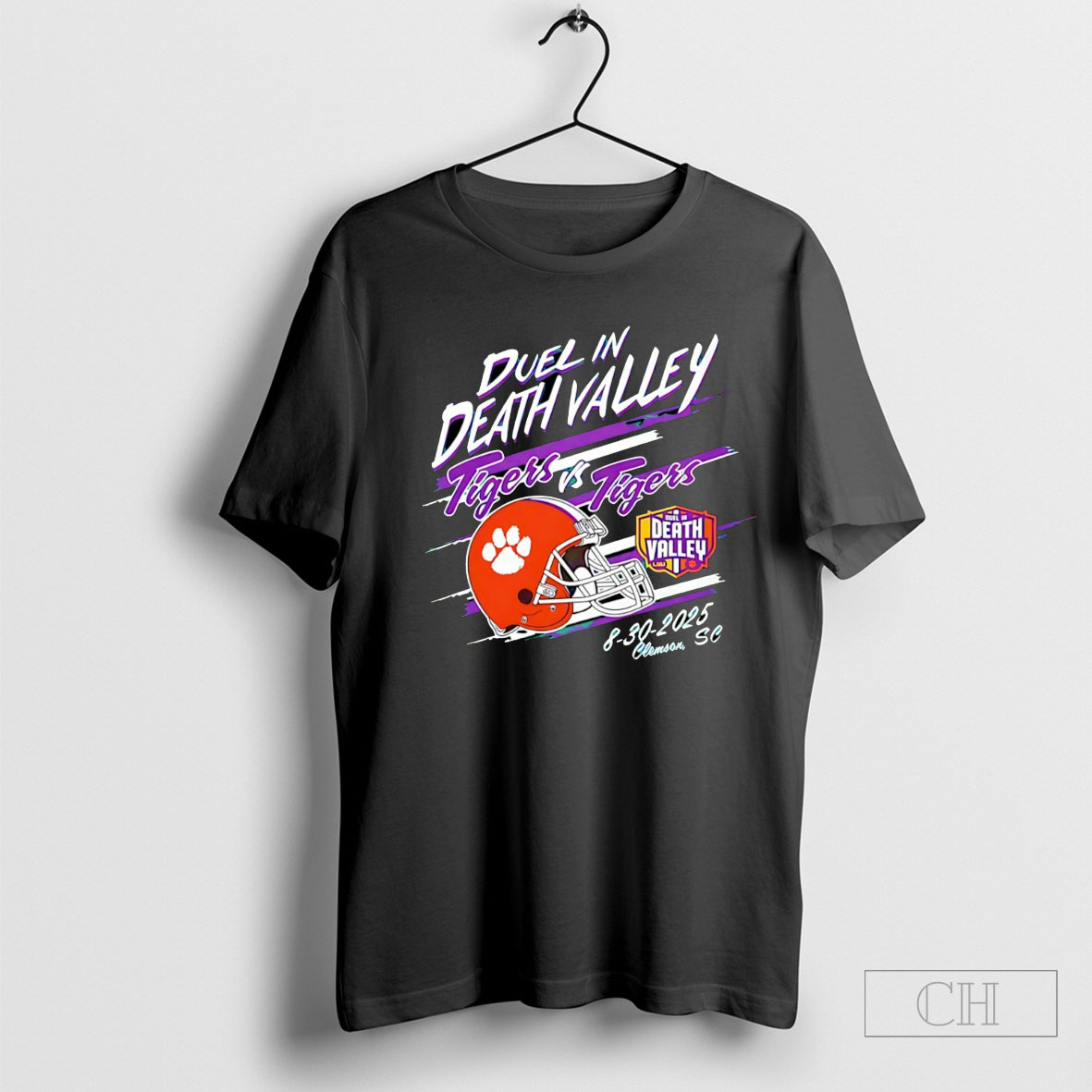 Duel In Death Valley Tigers Vs Tigers 2025 Helmet Shirt Tee
