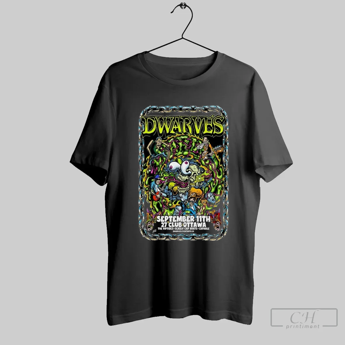 Dwarves The 27 Club In Ottawa Canada Sep 11 2025 Tour T Shirt Shirt