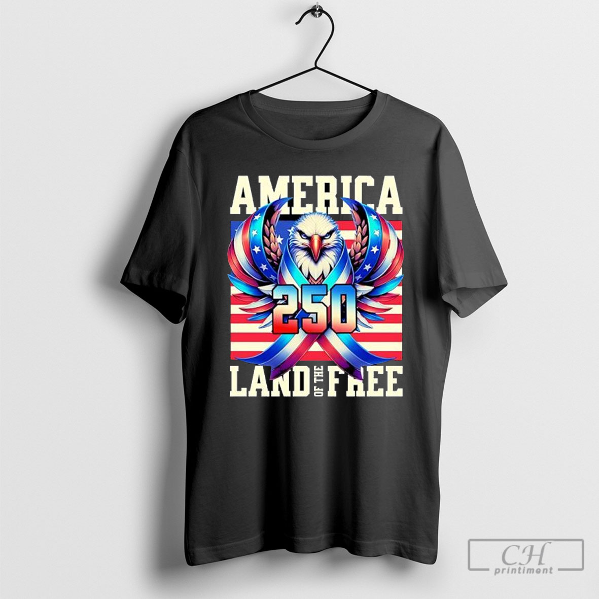 Eagle America Land Of The Free T Shirt