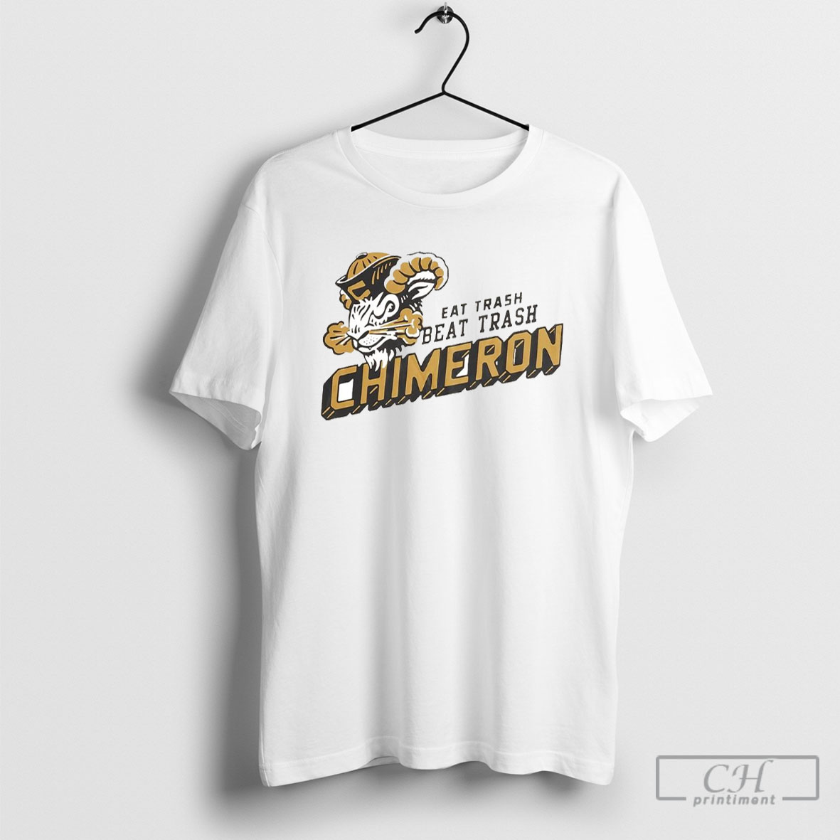 Eat Trash Beat Trash Chimeron Ornament T Shirt