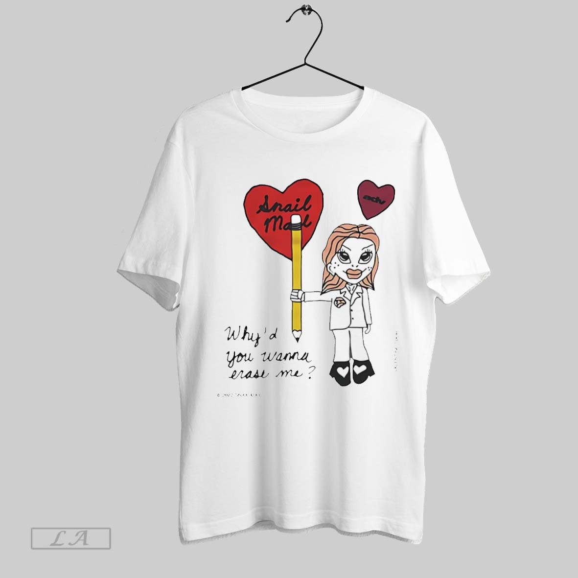 Echo Valley Sydney Sweeney Snail Mail Whyd You Wanna Erase Me T Shirt