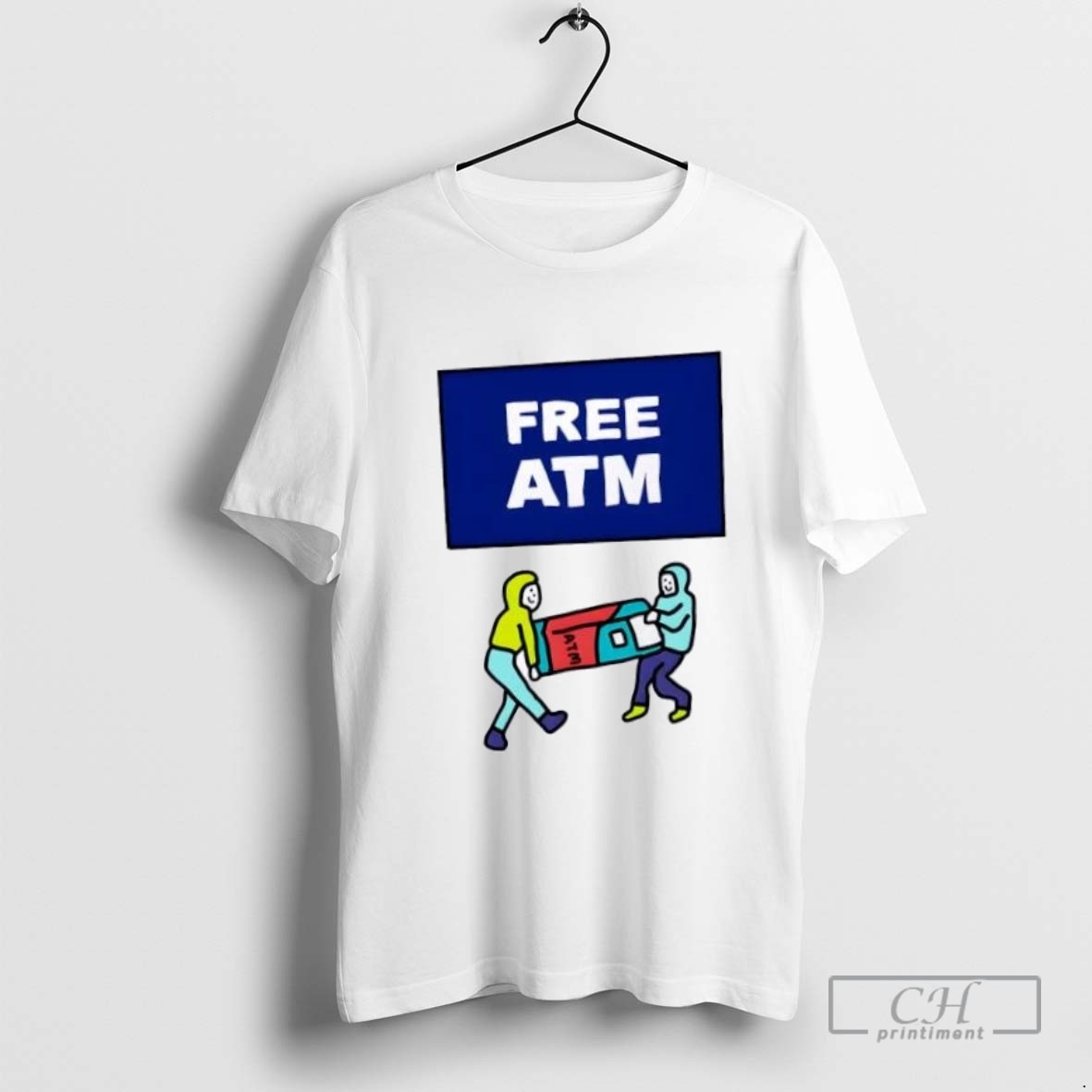 Free Atm Cartoon Funny T Shirt Sweater