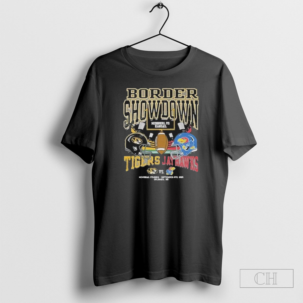 Gameday Missouri Vs Kansas September 6 2025 Duel Helmet Shirt Tee