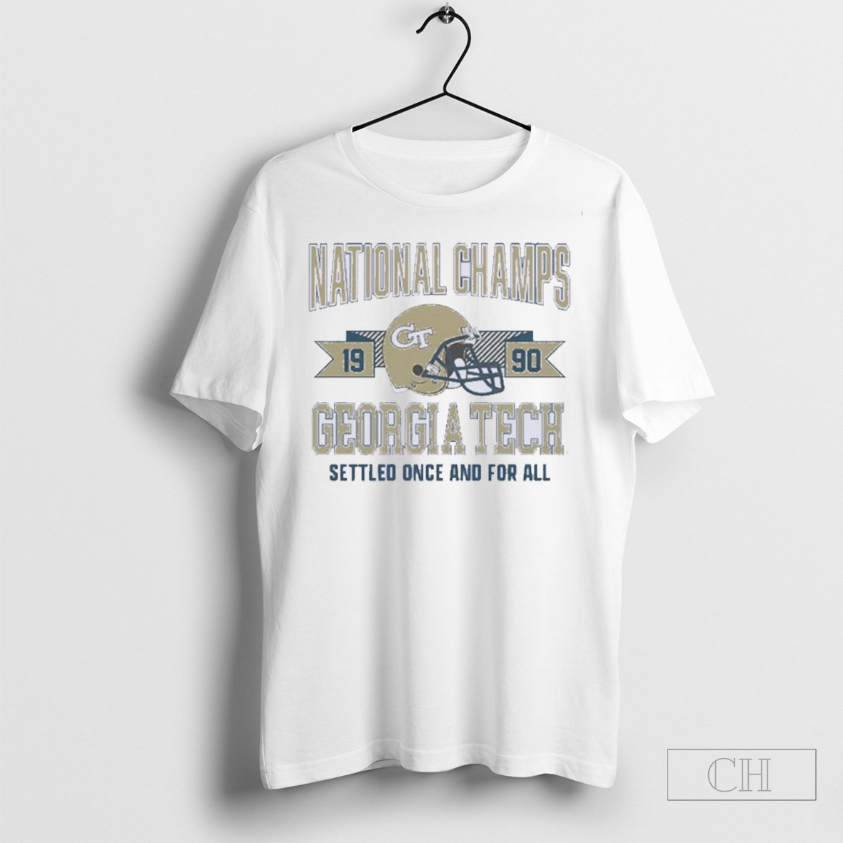 Georgia Tech Football 1990 National Champs Shirt Tee Shirt