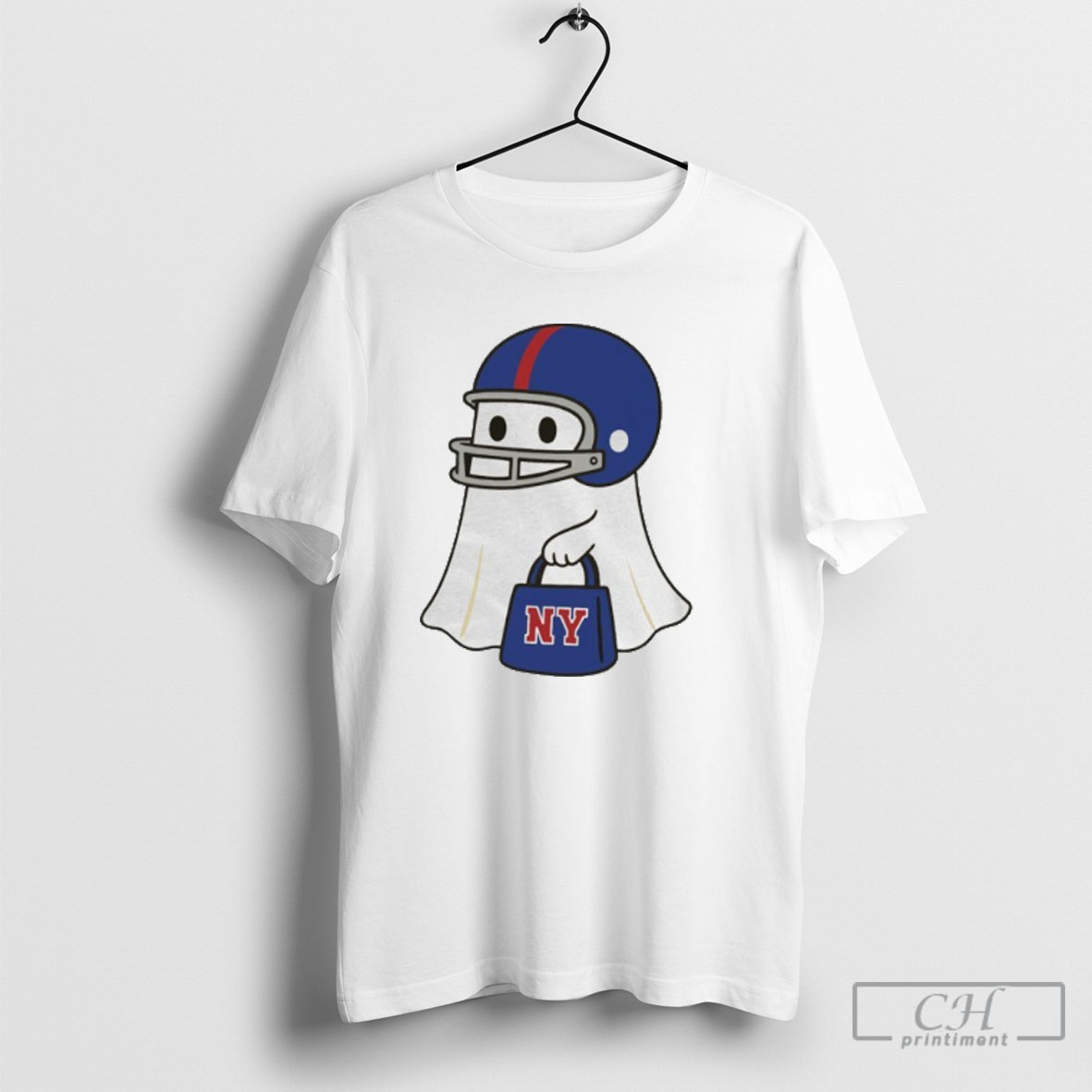 Ghost New York Giants Football Nfl Game Day 2025 T Shirt