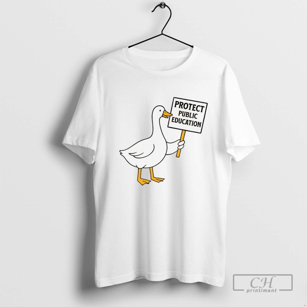 Goose Protect Public Education Back To School T Shirt
