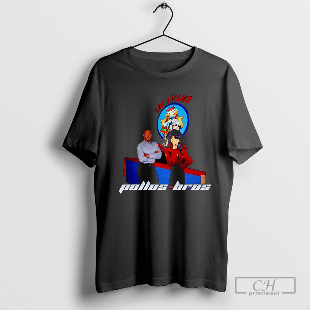 Gus And Misato Los Pollos Bros T Shirt