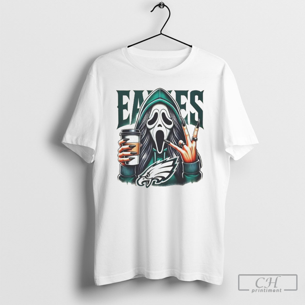Halloween Philadelphia Eagles Scream Mask Shirts
